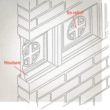 En relief / Moulure