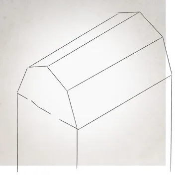 Gambrel roof