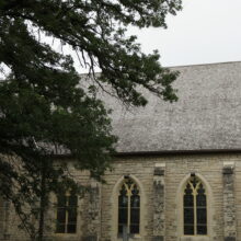 Image 2: Gothic style arched windows on the facade of St. John's Cathedral