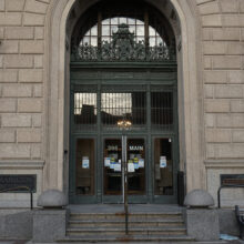 Image 4: The front entrance of Winnipeg’s Bank of Hamilton