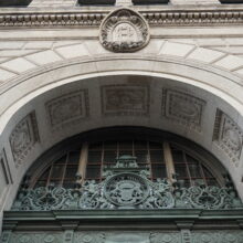 Image 6: Ornamental detail above main entrance