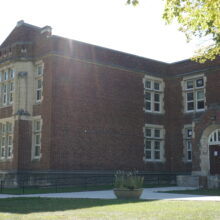 Image 9: Building extension in front of school