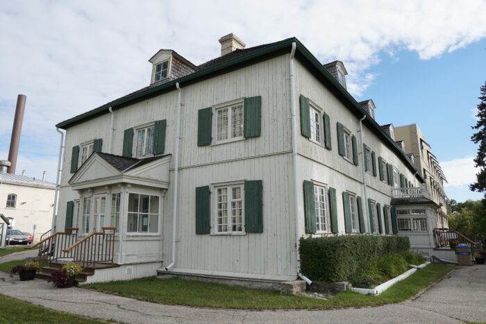 The side entrance of St. Boniface Museum