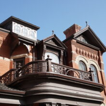 Image 2: Second floor balcony of Dalnavert