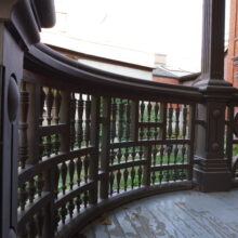 Image 7: Front railing of verandah towards street