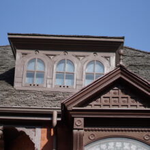 Image 9: Three window dormer on roof