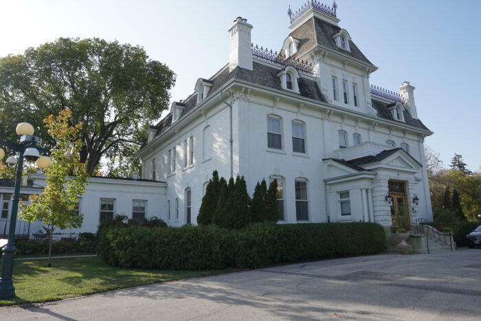 Front facade of Government House