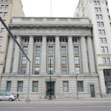 Image 12: The Canadian Bank of Commerce between 2 buildings