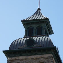 Image 6: Steeple atop Isbister School