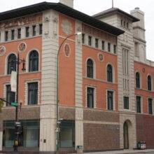 Image 2: Stone corner of the Birks Building (Former YMCA)