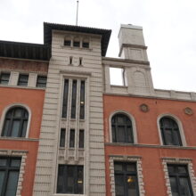 Image 3: Side windows on the second and third storey of the Birks Building (Former YMCA).