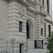 Image 3: Front entrance of Carnegie Building