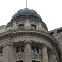 Image 8: Looking up at high dome of Bank of Nova Scotia