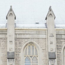 Image 5: Details on the facade of Knox Church