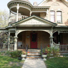 Image 1: Main entrance off verandah