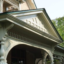 Image 3: Gabled roof of front verandah entrance