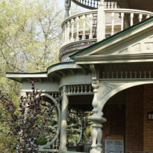 Image 7: Ornate turret and main floor verandah