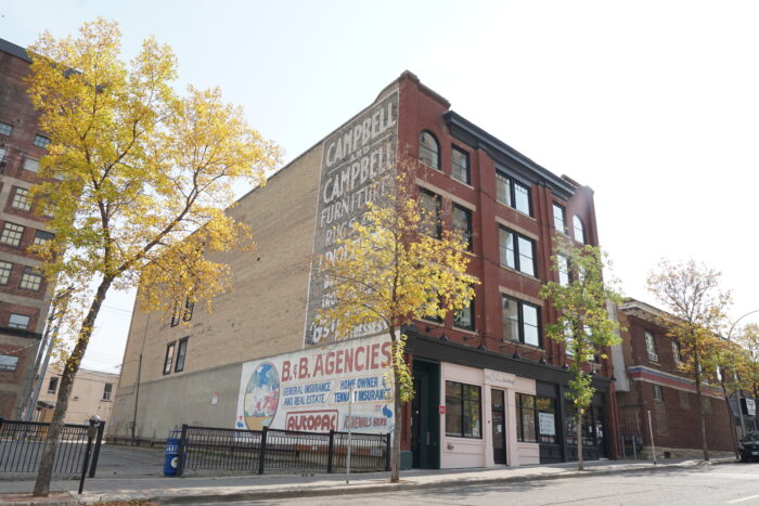 Side of Campbell & Campbell Building