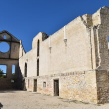 Image 9: The interior courtyard of the Trappist Monastery Church.