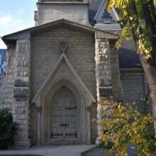 Image 1: Front doors of Holy Trinity Church